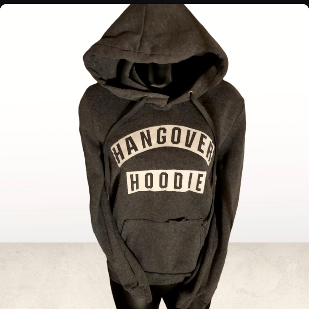 SM Gray Hangover Hoodie